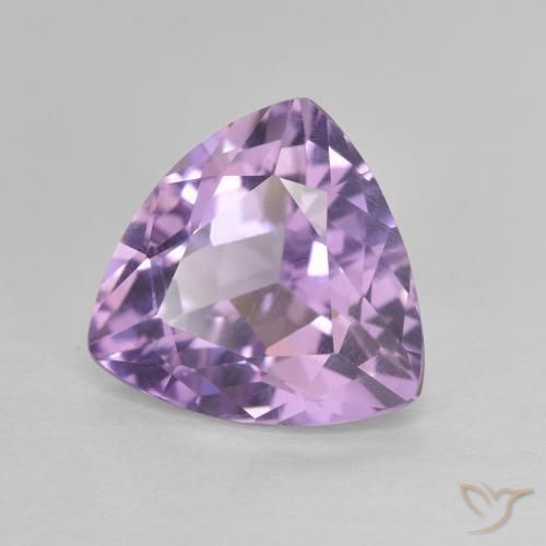 3.03克拉天然紫水晶，胖三角形，VVS-VS
