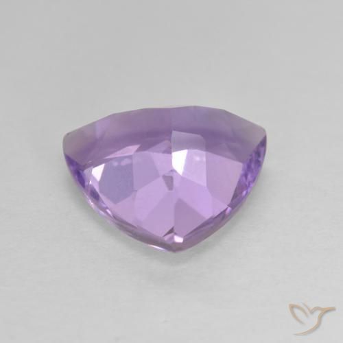 2.61克拉天然紫水晶，胖三角形，VVS-VS