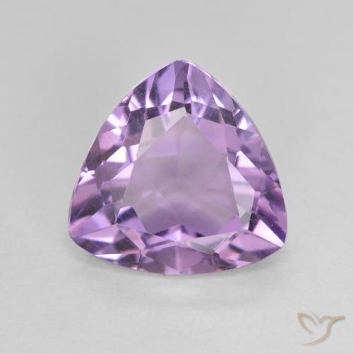 2.77克拉天然紫水晶，胖三角形，VVS-VS