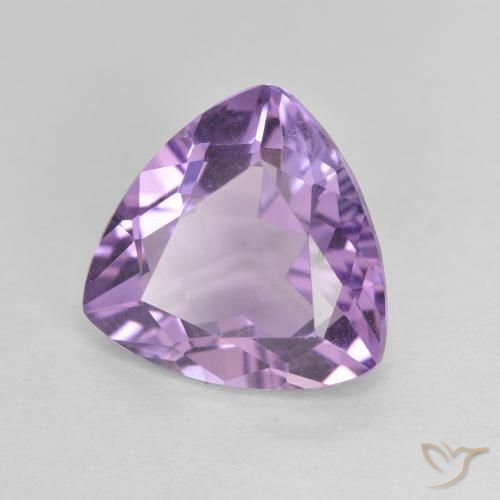 2.77克拉天然紫水晶，胖三角形，VVS-VS