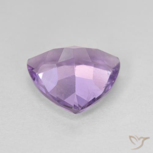 2.77克拉天然紫水晶，胖三角形，VVS-VS