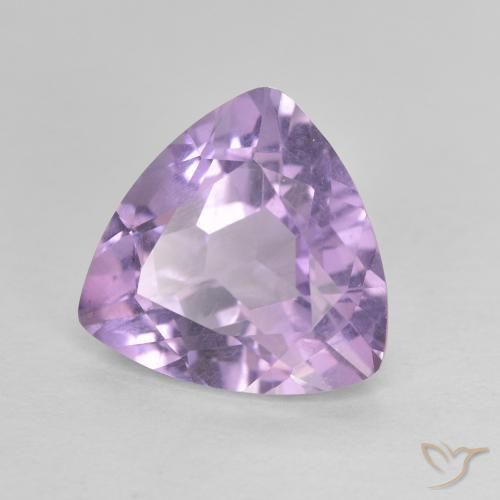 2.78克拉天然紫水晶，胖三角形，VVS-VS