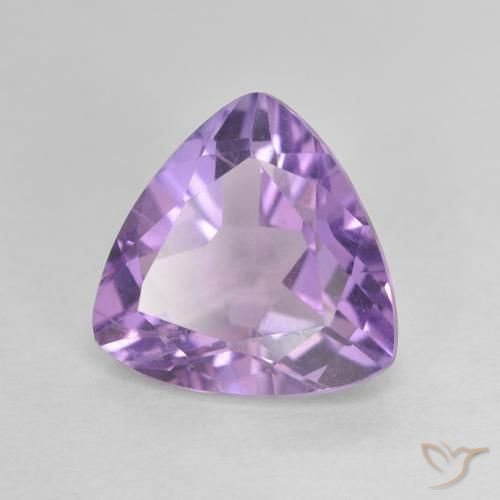 2.74克拉天然紫水晶，胖三角形，VVS-VS