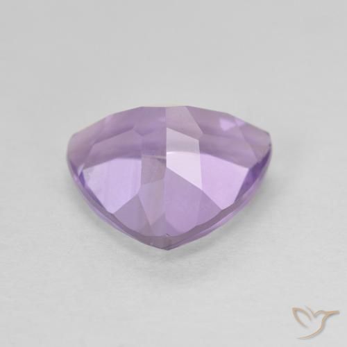 2.74克拉天然紫水晶，胖三角形，VVS-VS