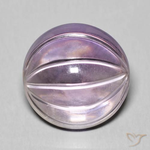 10.21克拉天然紫水晶，椭圆形，透明