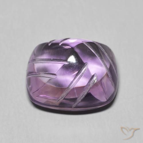 6.81克拉天然紫水晶，花式切割，透明