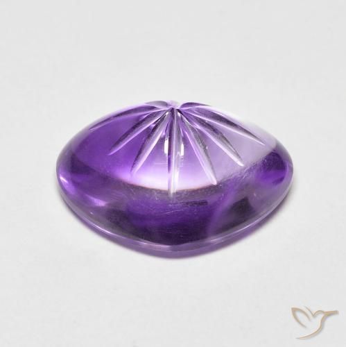 5.99克拉天然紫水晶，心形，透明