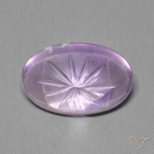 5.61克拉天然紫水晶，椭圆形，透明