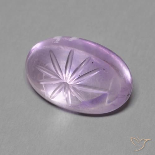 5.61克拉天然紫水晶，椭圆形，透明