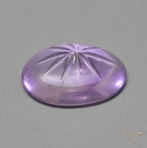 5.61克拉天然紫水晶，椭圆形，透明