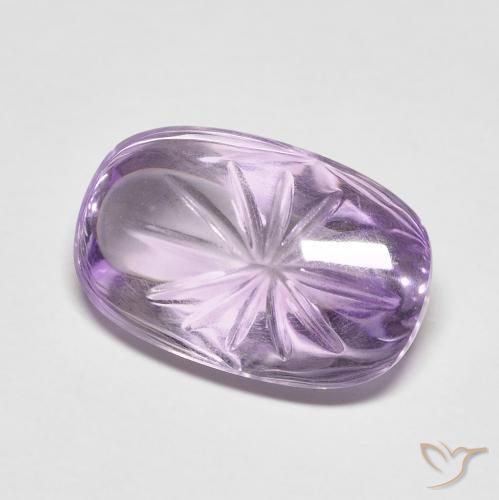 7.48克拉天然紫水晶，椭圆形，透明