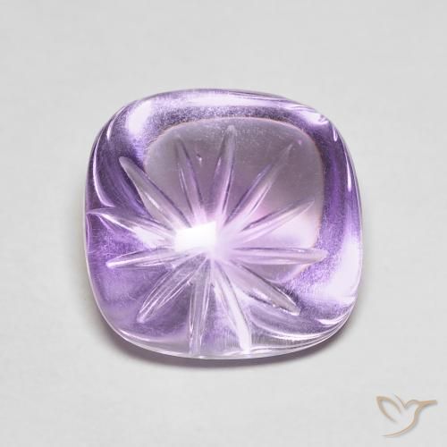 8.59克拉天然紫水晶，花式切割，透明