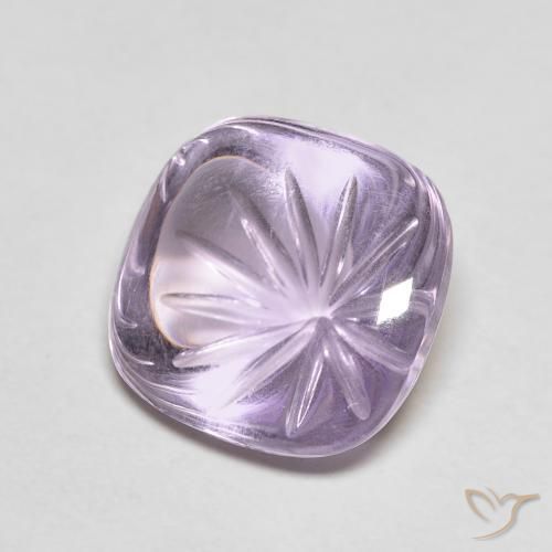 7.08克拉天然紫水晶，花式切割，透明