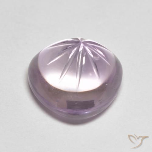 6.10克拉天然紫水晶，胖三角形，透明