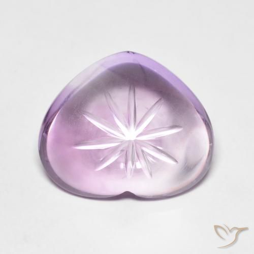 6.53ct 天然 鸢尾紫 紫水晶, 心形, 透明