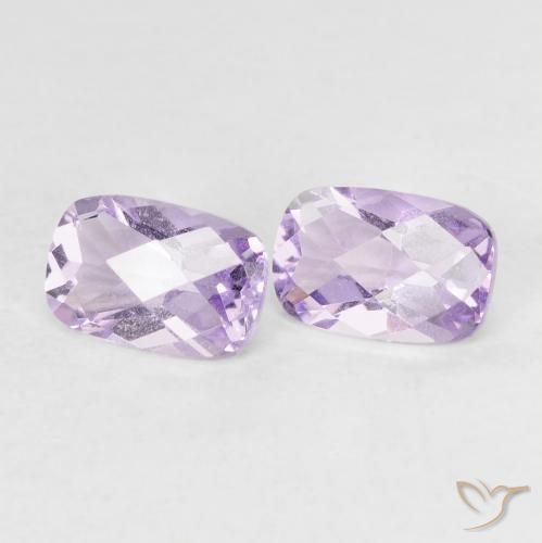 0.97克拉天然紫水晶，软垫，VVS-VS