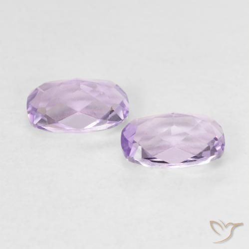 0.97克拉天然紫水晶，软垫，VVS-VS