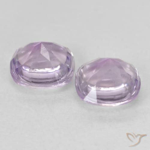 1.04克拉天然紫水晶，软垫，透明