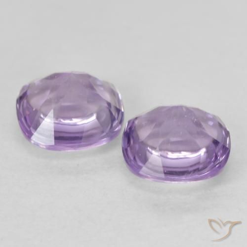 1.04克拉天然紫水晶，软垫，透明
