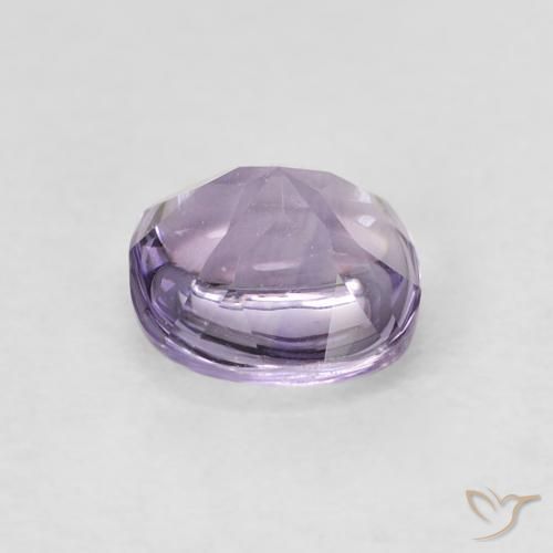 0.56克拉天然紫水晶，软垫，透明