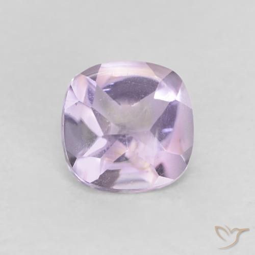0.52ct 天然 浅紫罗兰色 紫水晶, 软垫, 透明