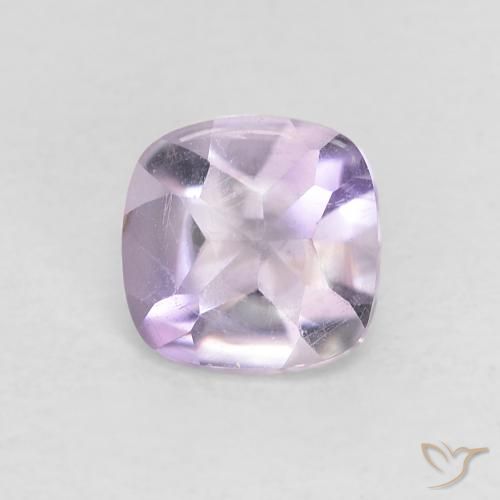 0.51ct 天然 浅鸢尾紫 紫水晶, 软垫, 透明