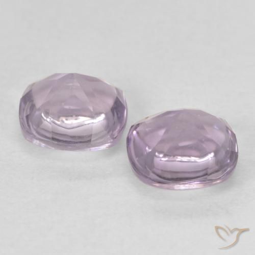 1.07克拉天然紫水晶，软垫，透明