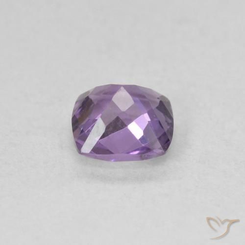 0.48克拉天然紫水晶，软垫，VVS