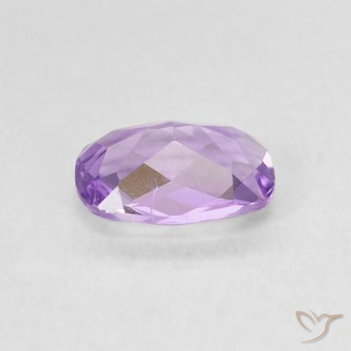 0.77克拉天然紫水晶，软垫，VVS
