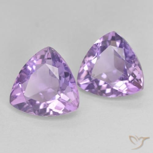 5.31克拉天然紫水晶，胖三角形，VVS-VS