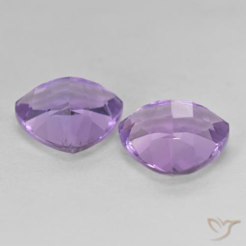 5.73克拉天然紫水晶，胖三角形，VVS-VS