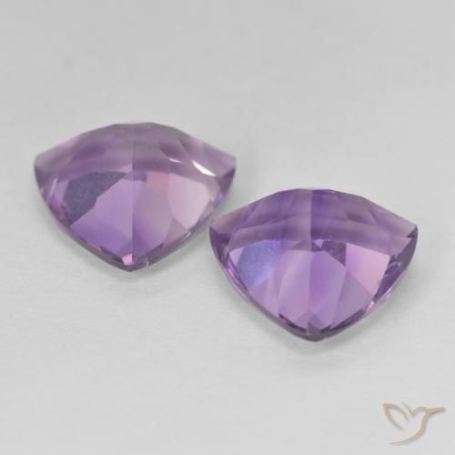 5.71克拉天然紫水晶，胖三角形，VVS-VS