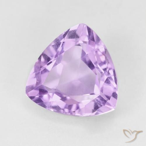 3.26克拉天然紫水晶，胖三角形，VVS-VS