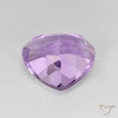 3.26克拉天然紫水晶，胖三角形，VVS-VS