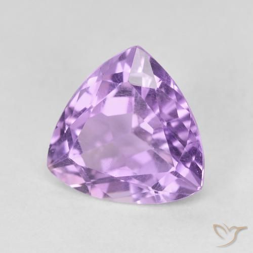 2.91克拉天然紫水晶，胖三角形，VVS-VS