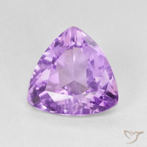 2.72ct 天然 鸢尾紫 紫水晶, 胖三角形, VVS-VS