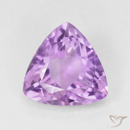 2.77克拉天然紫水晶，胖三角形，VVS-VS