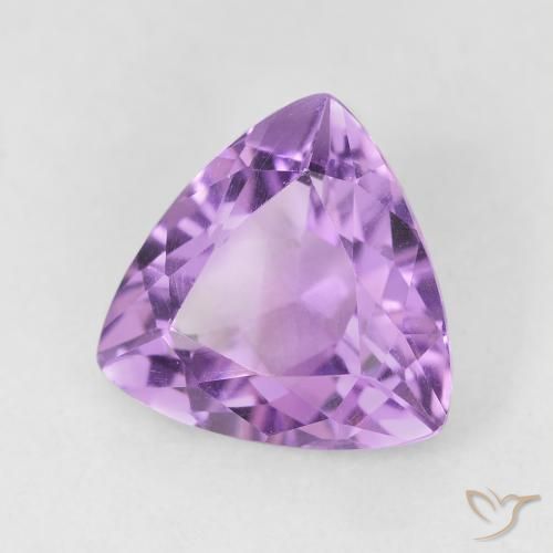 2.77克拉天然紫水晶，胖三角形，VVS-VS