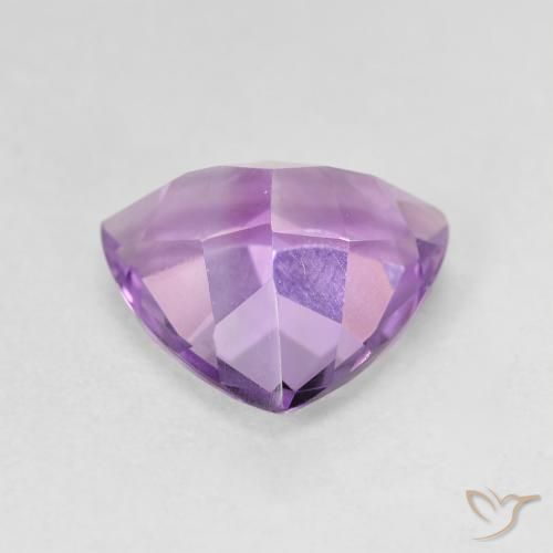 2.77克拉天然紫水晶，胖三角形，VVS-VS
