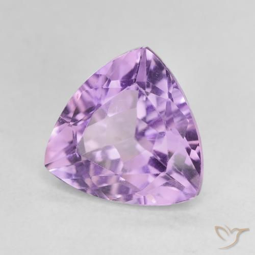 2.91克拉天然紫水晶，胖三角形，VVS-VS