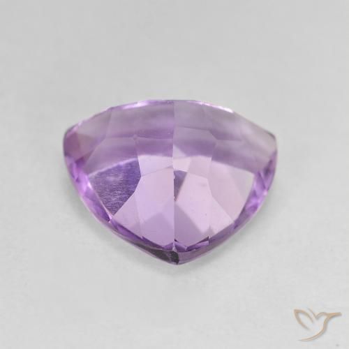 2.91克拉天然紫水晶，胖三角形，VVS-VS