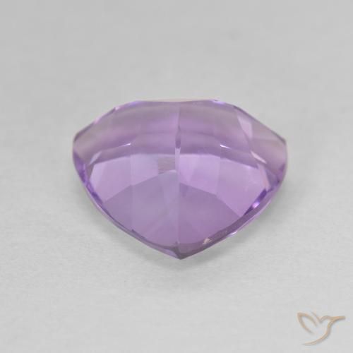 2.94克拉天然紫水晶，胖三角形，VS