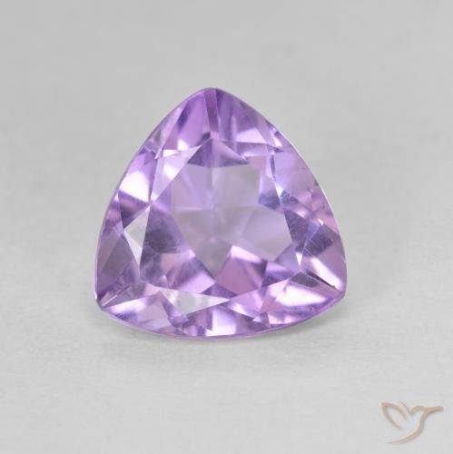 2.86ct 天然 中紫 紫水晶, 胖三角形, VS