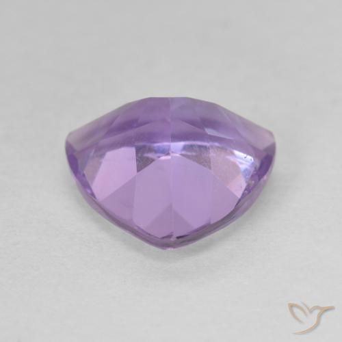 2.86克拉天然紫水晶，胖三角形，VS