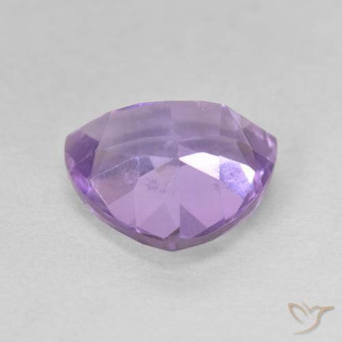 2.81克拉天然紫水晶，胖三角形，VS