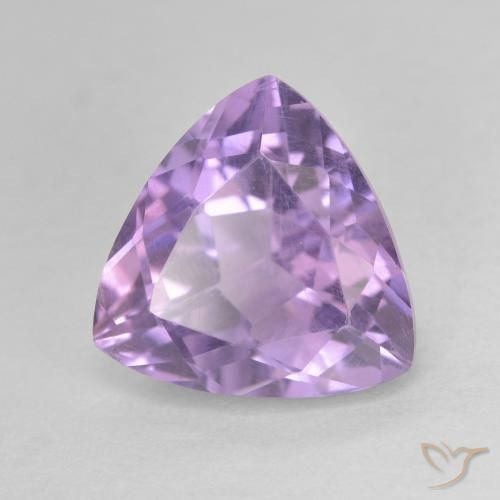 3.07ct 天然 深紫罗兰色 紫水晶, 胖三角形, VS