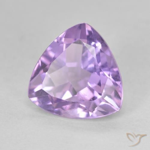 3.12克拉天然紫水晶，胖三角形，VS