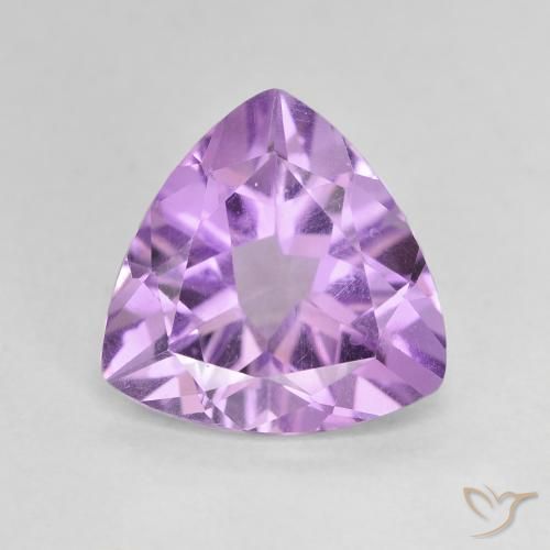 2.64ct 天然 中粉紫 紫水晶, 胖三角形, VVS-VS