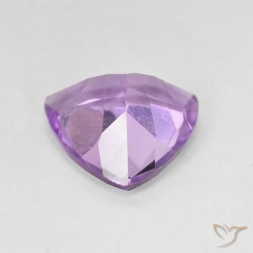 2.64克拉天然紫水晶，胖三角形，VVS-VS