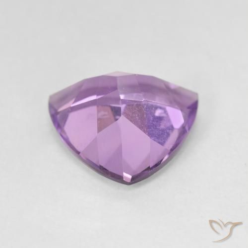 2.70克拉天然紫水晶，胖三角形，VVS-VS